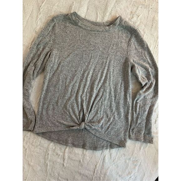Gap Girls Grey Long Sleeve Size 8 - Picture 1 of 6